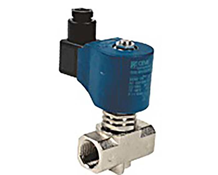 Brass solenoid valve ESV 90 servo-assisted normally closed - Steam